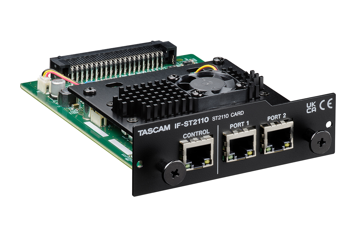 SMPTE ST2110に準拠 (V2.0.0で対応)